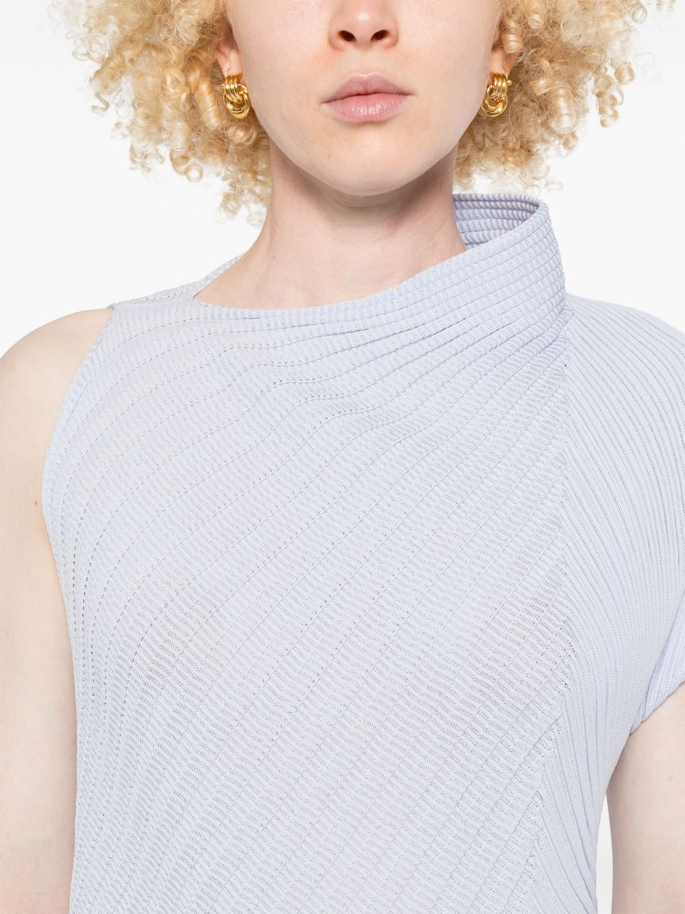 asymmetric midi dress - 5