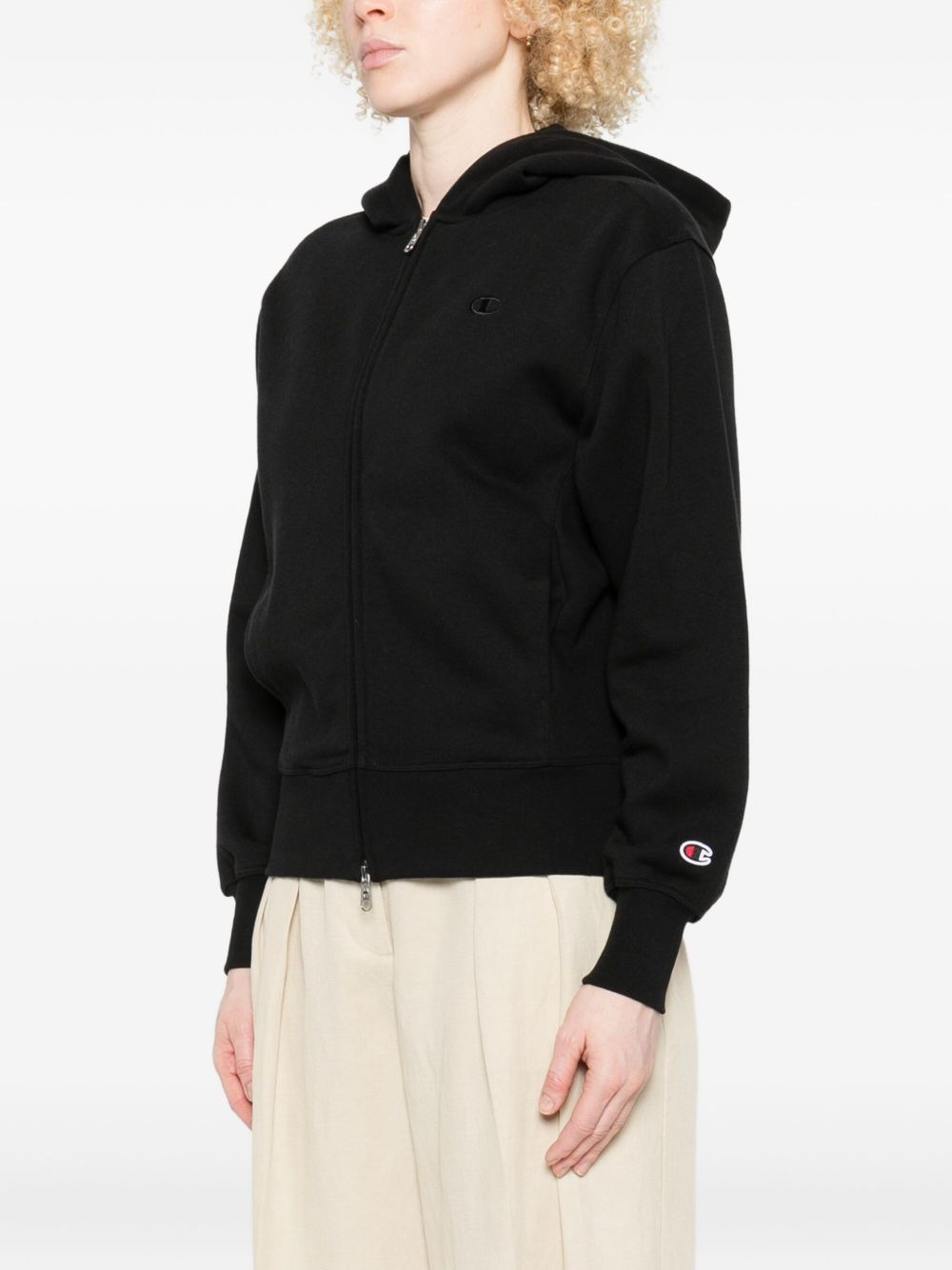 zip-up hoodie jacket - 3