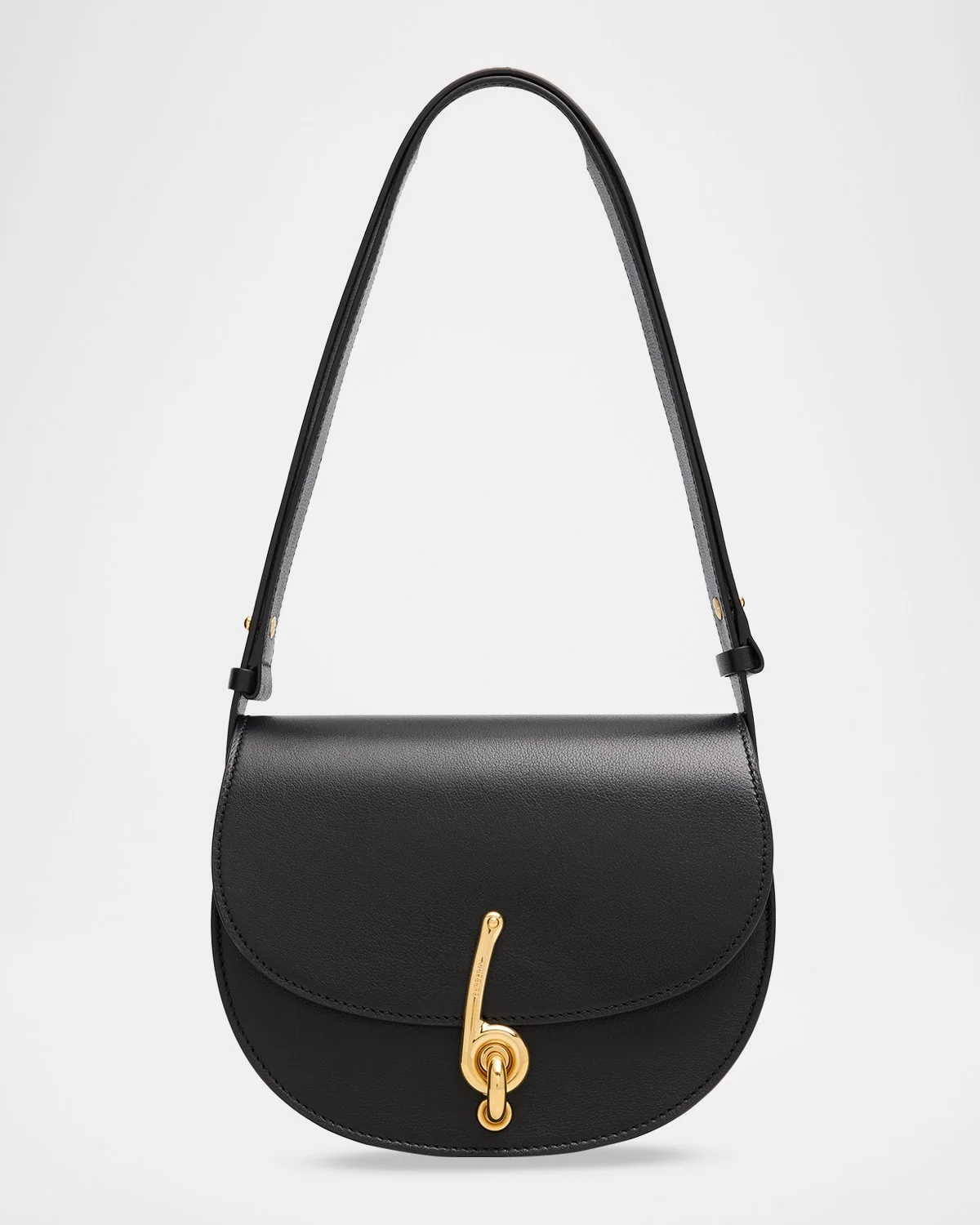 Bridle Small Leather Saddle Shoulder Bag - 1