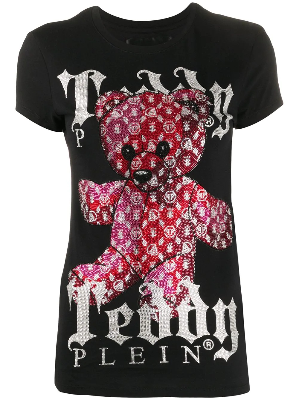 Monogram Teddy Bear crew neck T-Shirt - 1