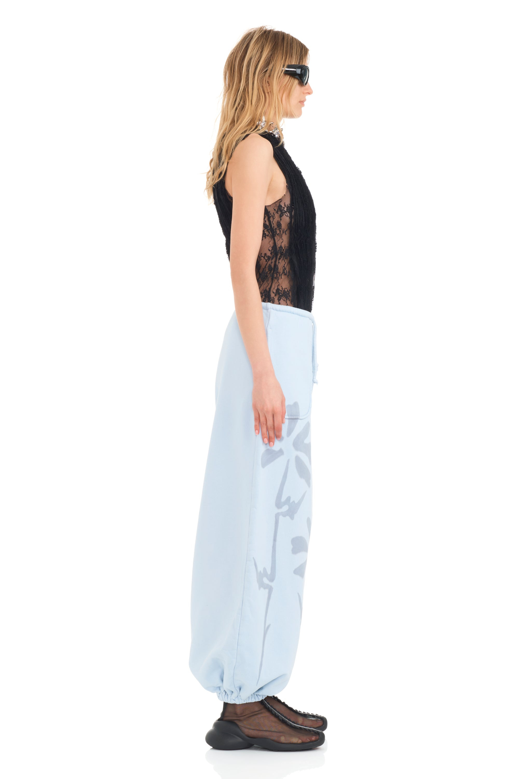 SKY FLOWERS XL SWEATPANT - 4