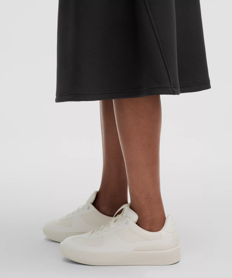 Modal-Blend High-Rise A-Line Midi Skirt 6