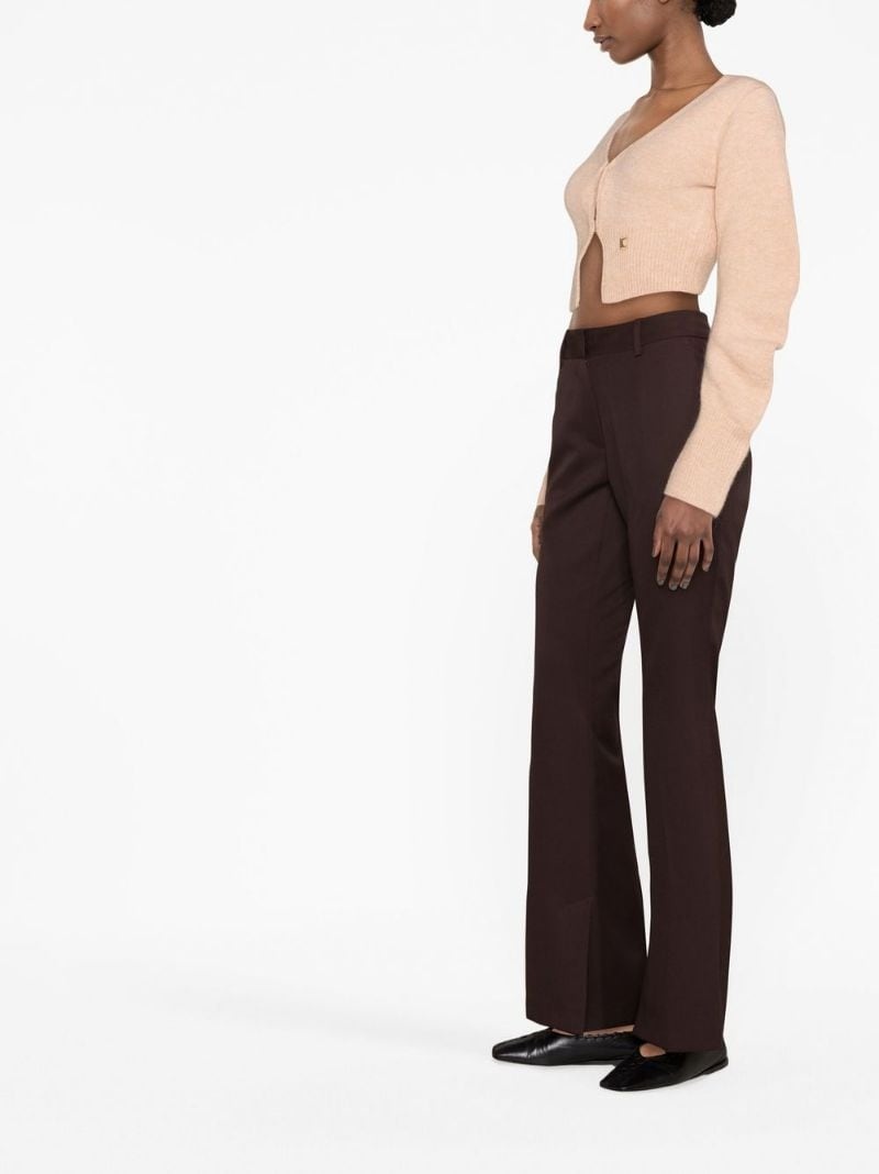 flared-leg trousers - 3