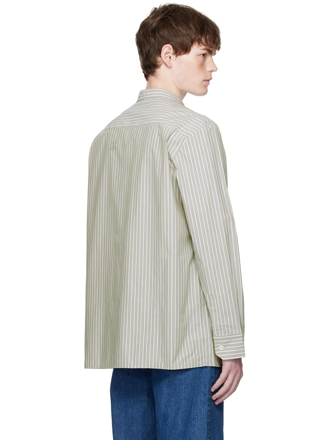 Green & White Theon Shirt - 3