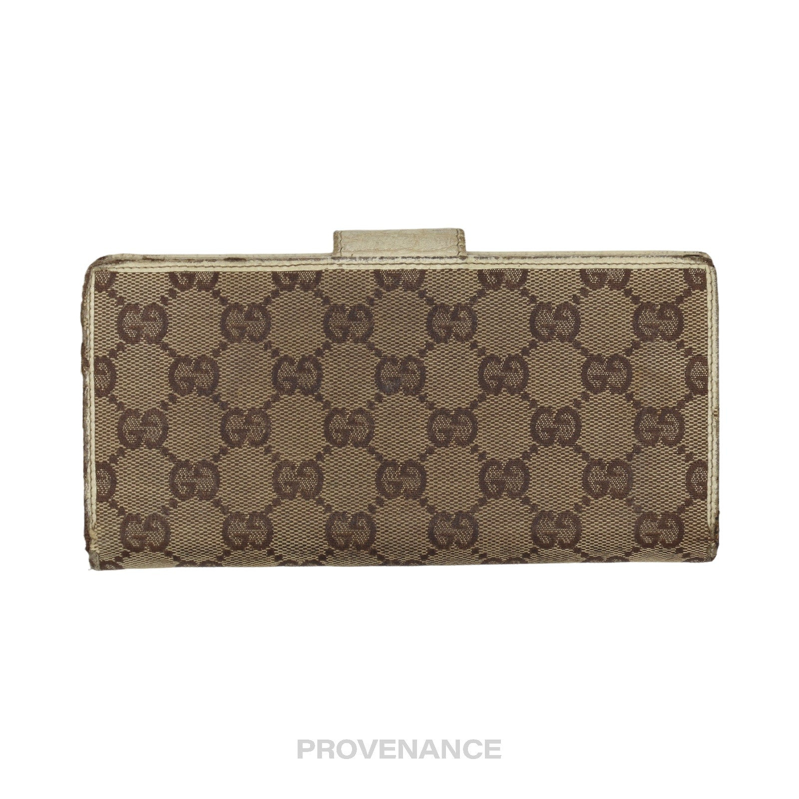 Gucci GG Canvas Long Wallet - Ivory - 2