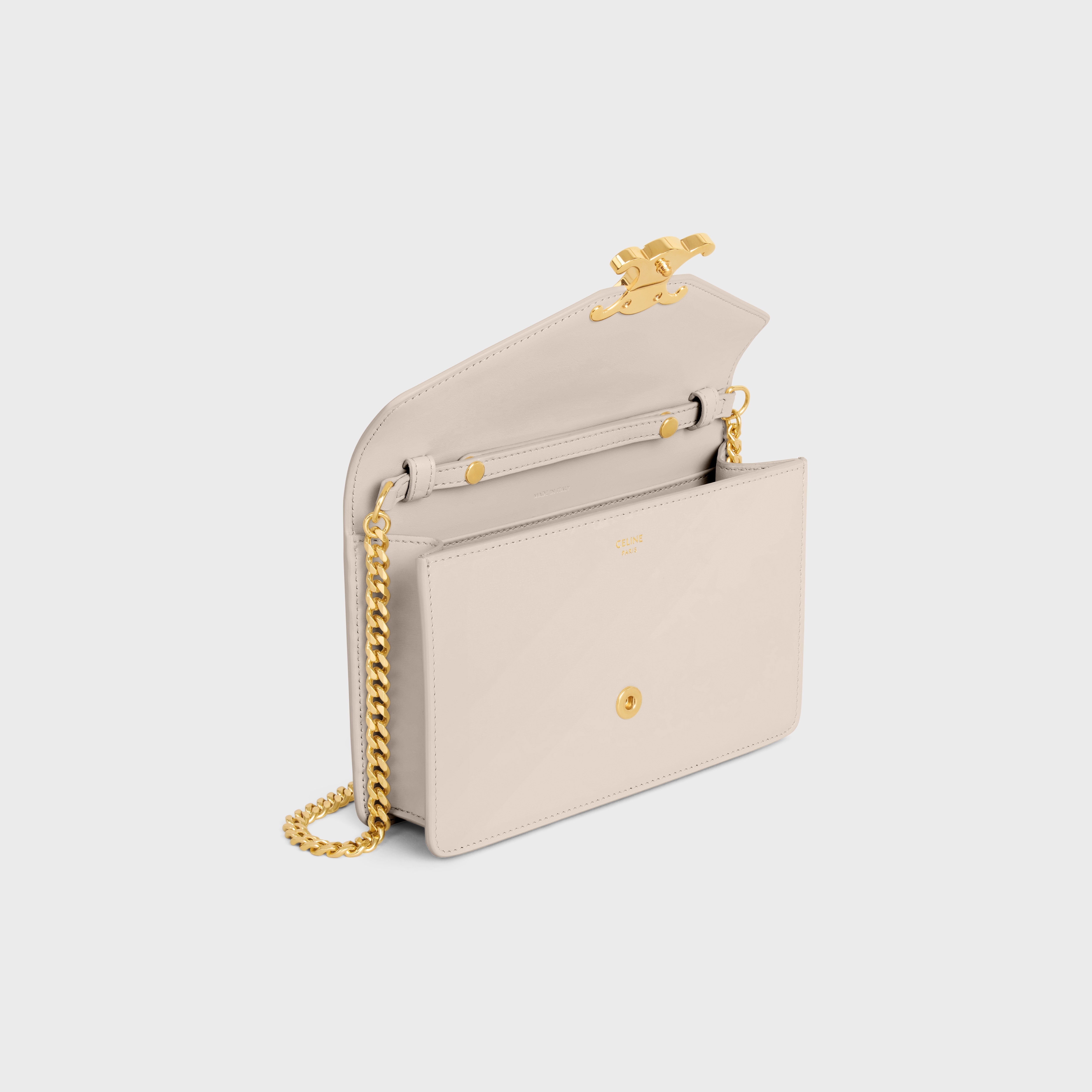WALLET ON CHAIN MARGO in Shiny calfskin - 4