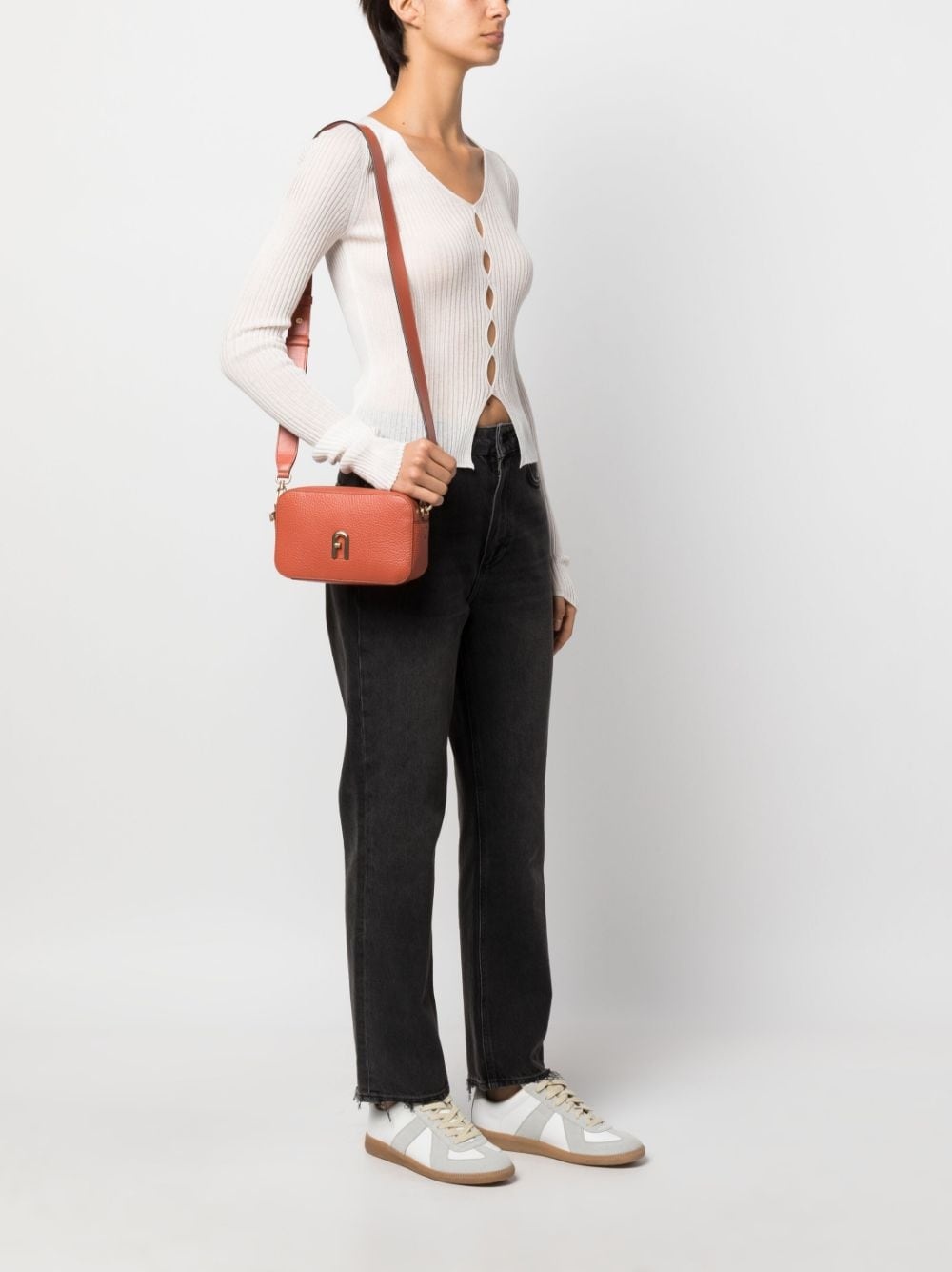 mini Primula leather crossbody bag - 2