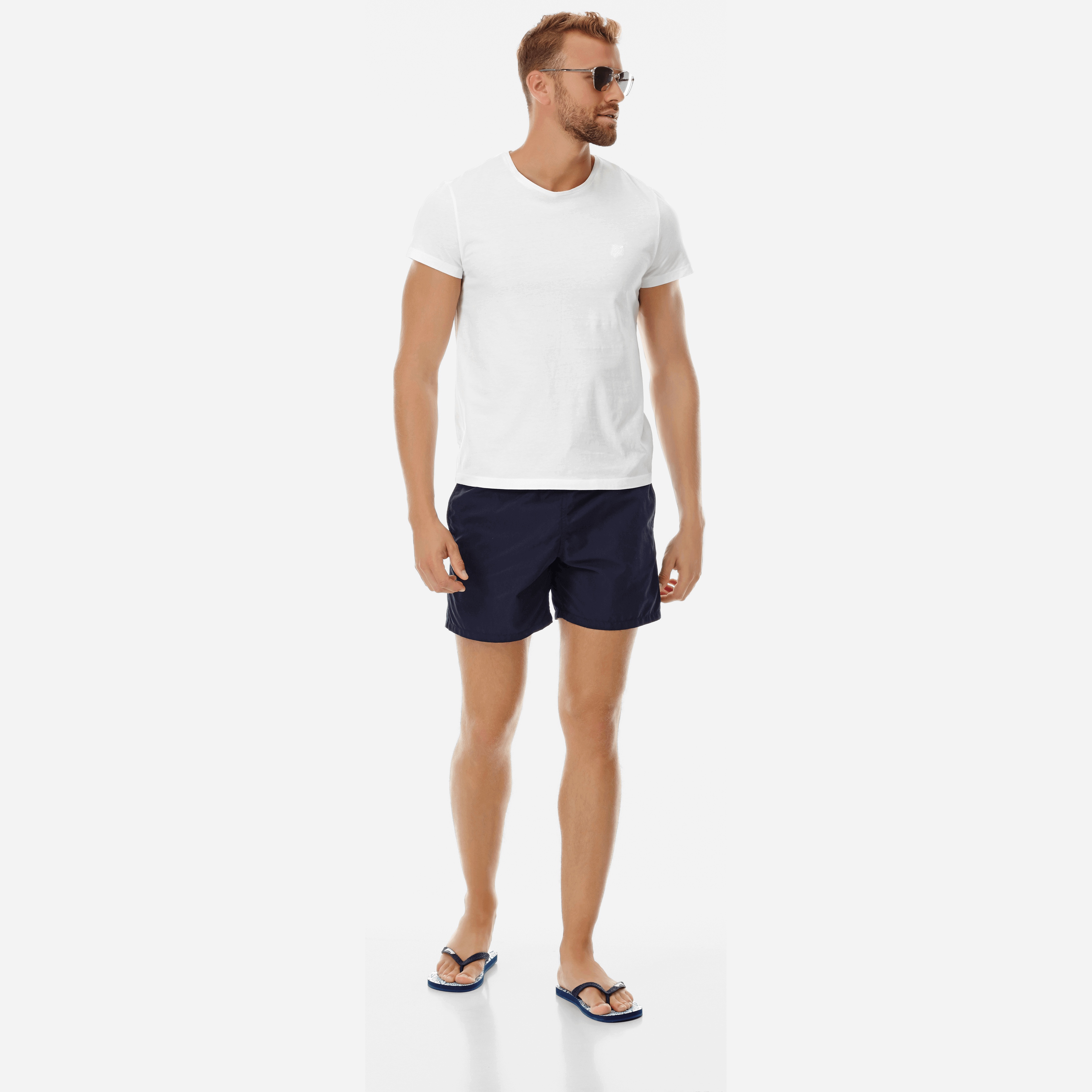 Men Swim Trunks Solid - 6