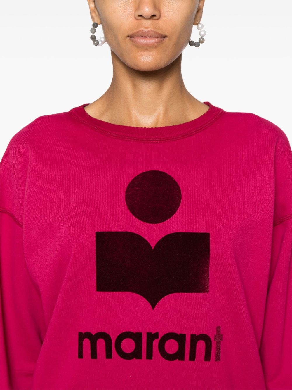 Mobyli logo-print sweatshirt - 5