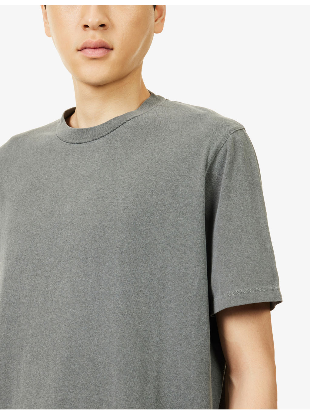 Boxy Short-Sleeve Cotton-Jersey T-Shirt - 5