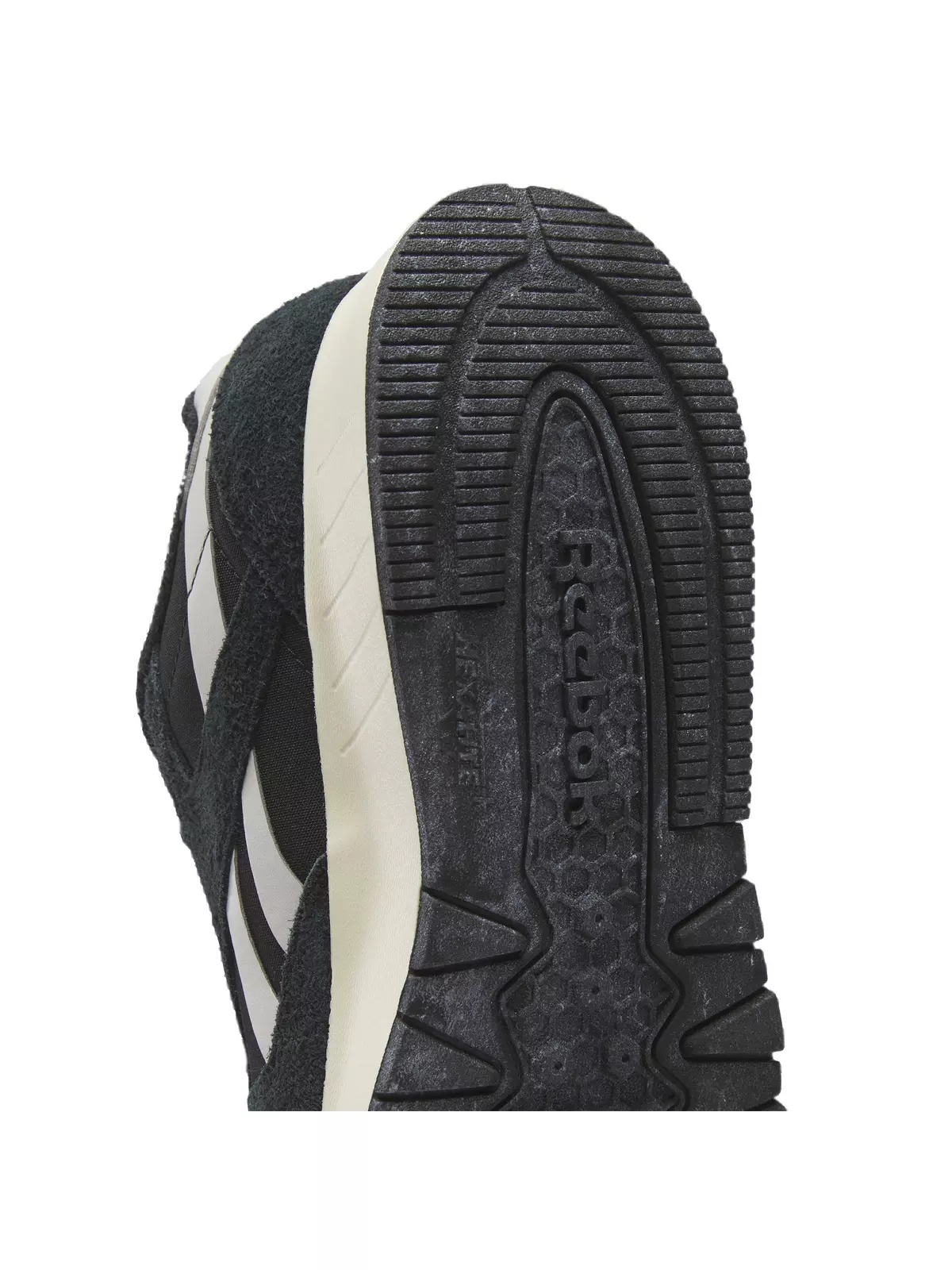 Classic Leather Hexalite "Core Black/Steely Fog/Alabaster" Unisex Shoe - 8
