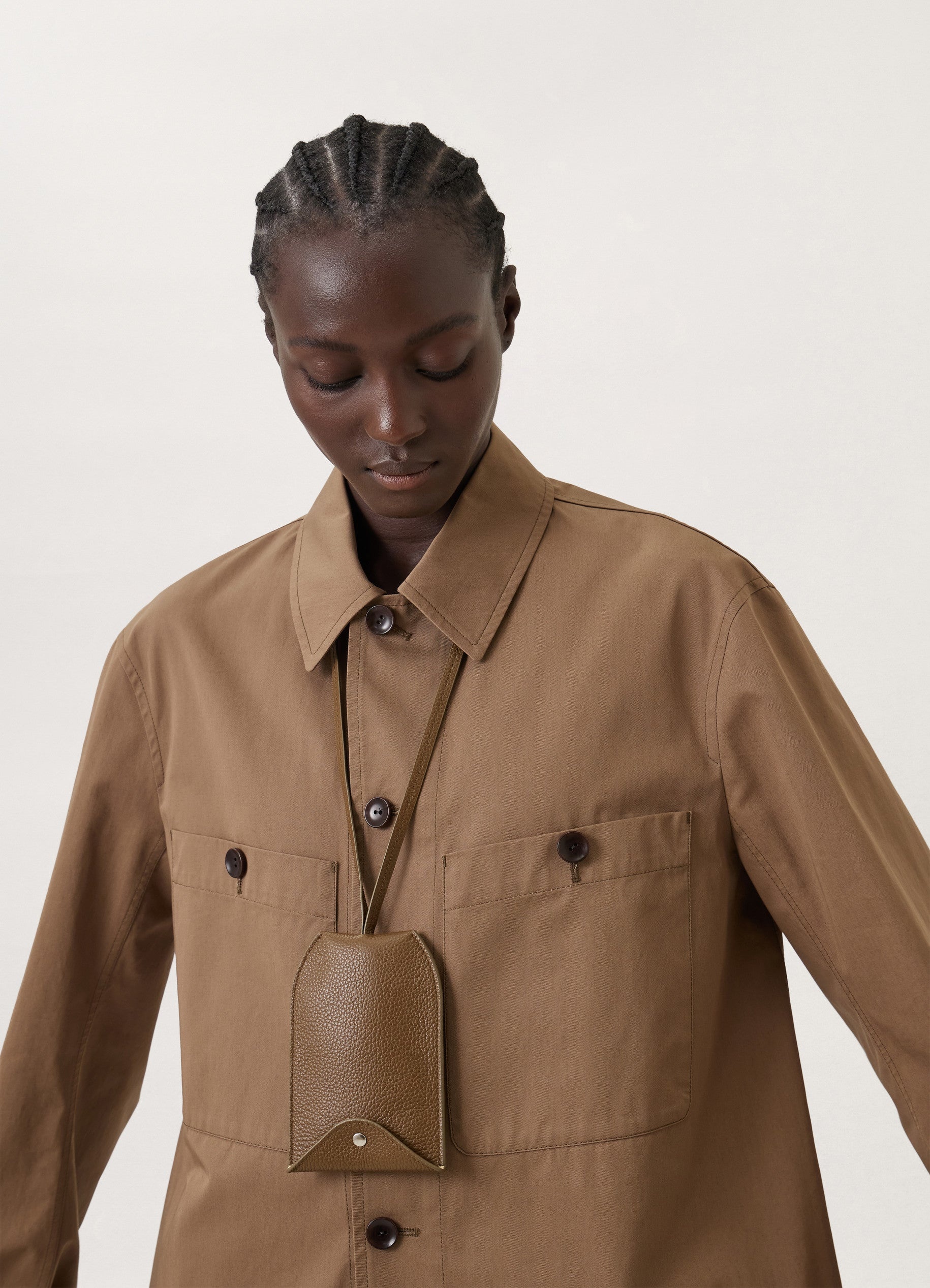ENVELOPPE KEY RING POUCH
SOFT GRAINED LEATHER - 5