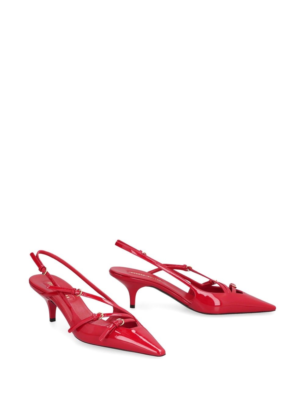 50mm leather pumps - 2