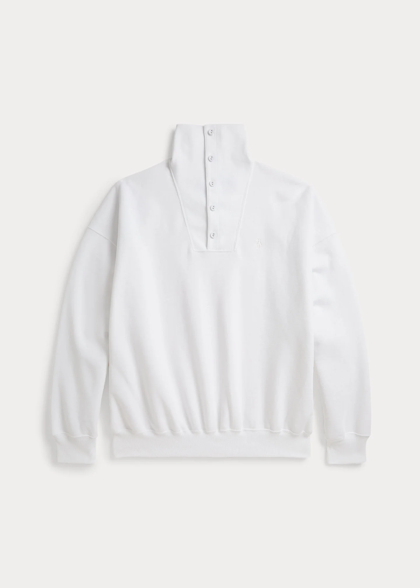 Wimbledon Logo Fleece Mockneck - 1