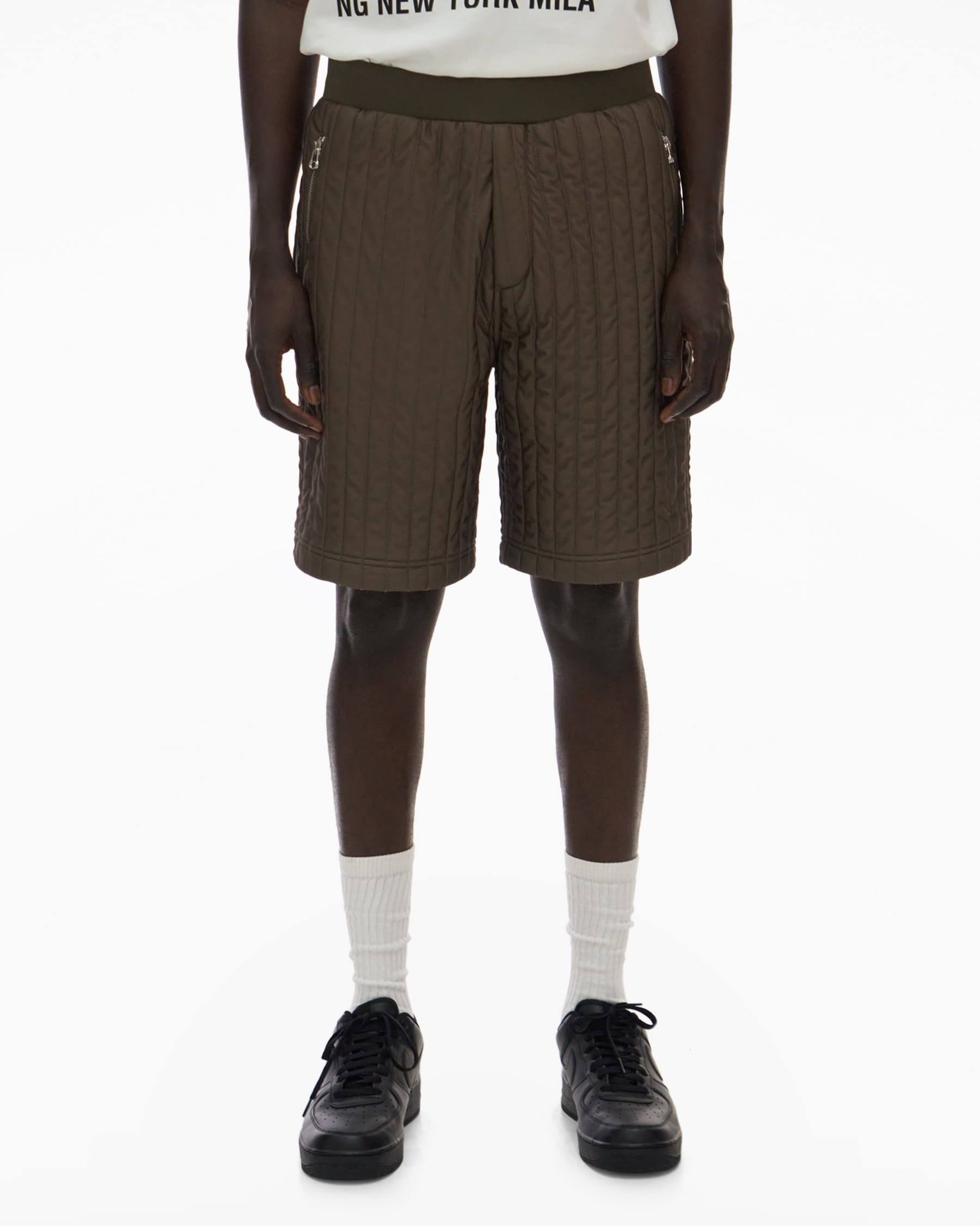 SHEER QUILTED SHORT - 3