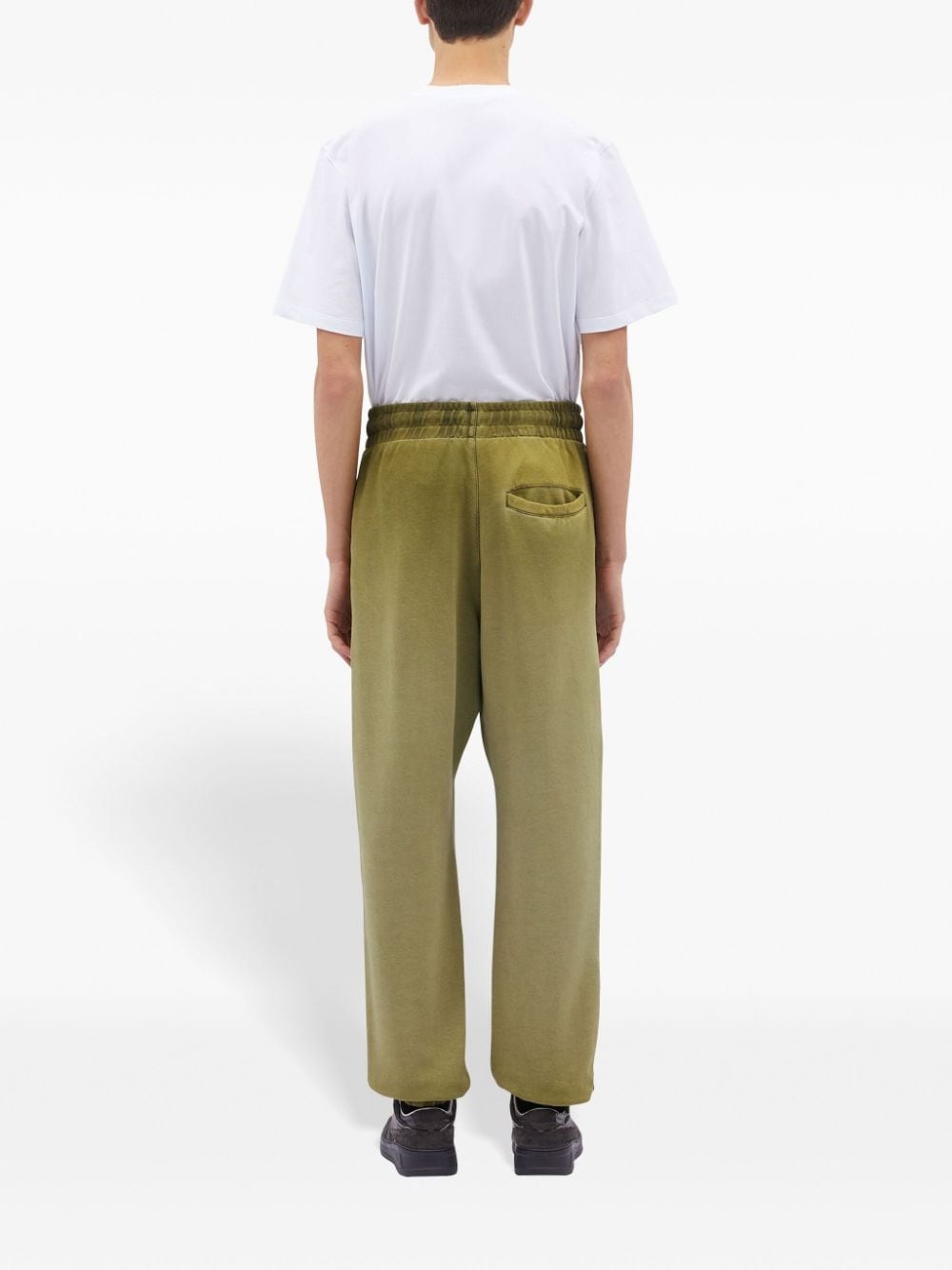 drawstring straight-leg trousers - 4