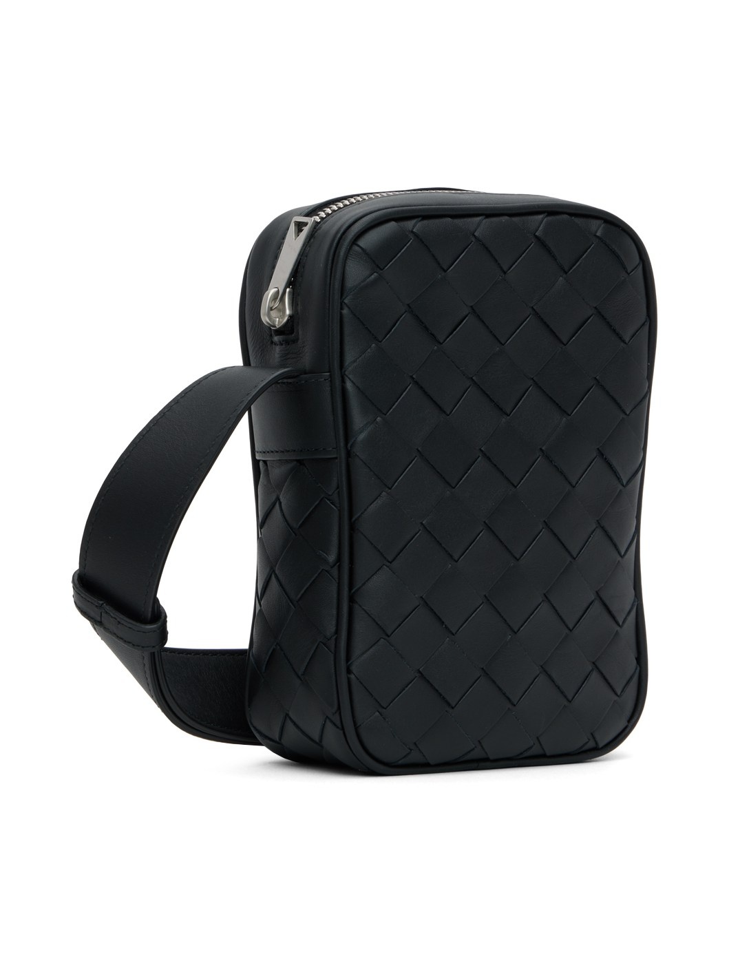 Black Intrecciato Bag - 2