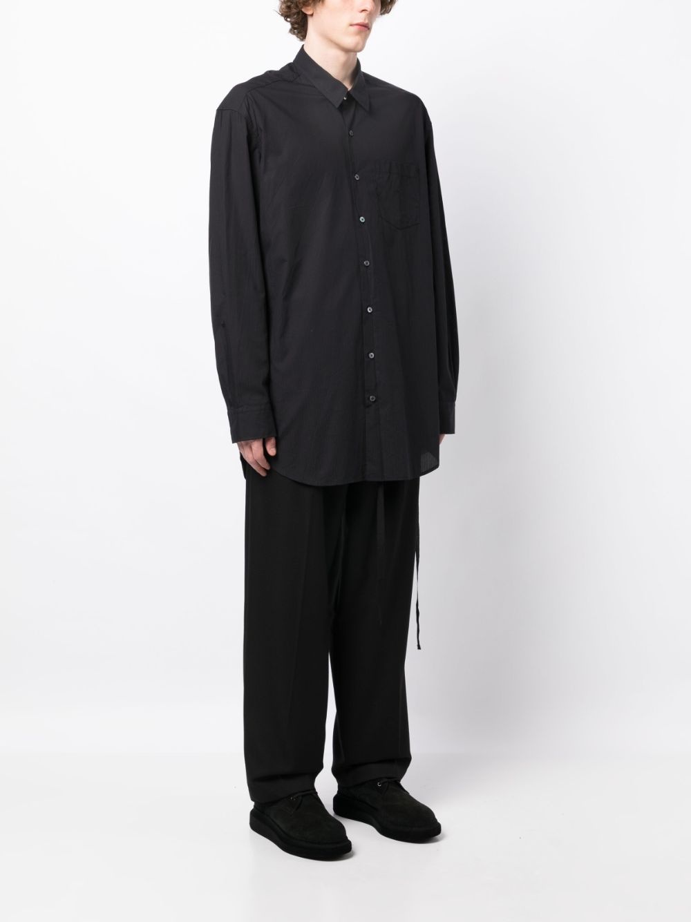 CESAR LONG-SLEEVE POPLIN SHIRT - 4