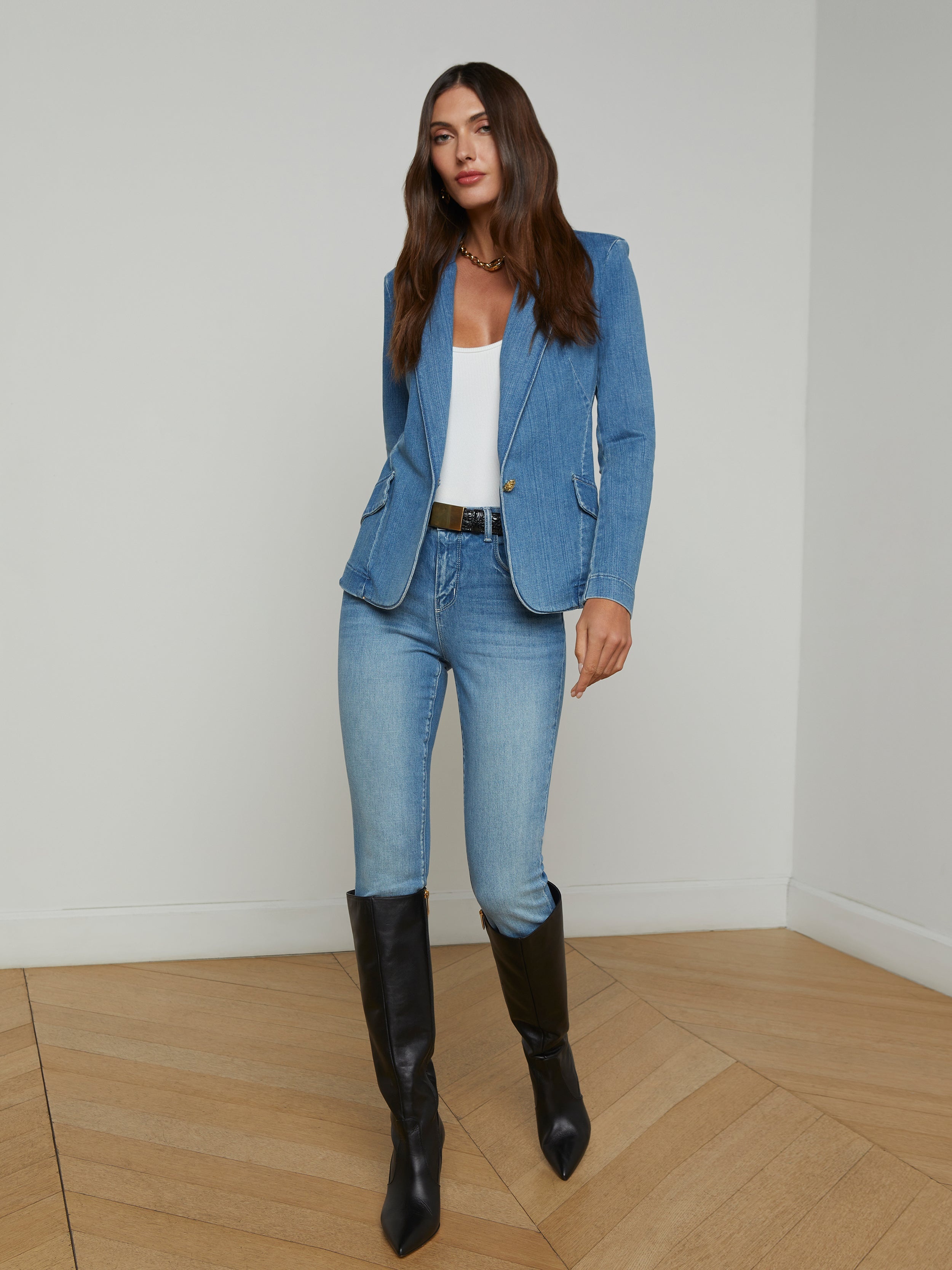 Baldwin Denim Blazer - 3