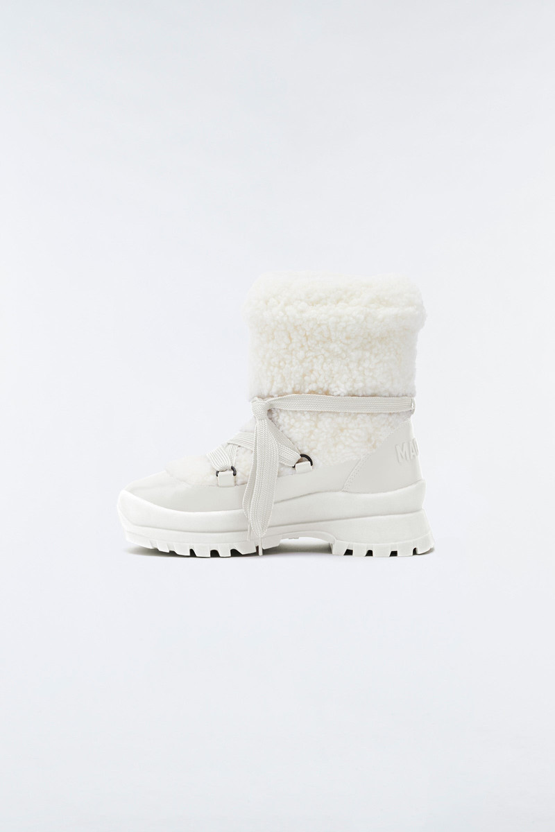 MACKAGE CONQUER shearling ankle boot for women outlook