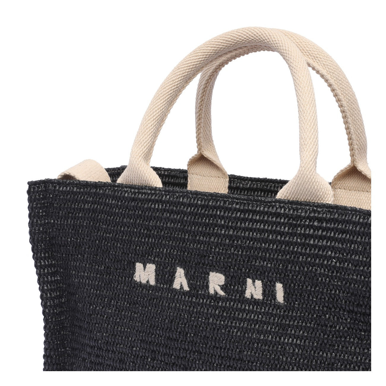 Marni Women Small Rafia Effect Tote Bag - 4