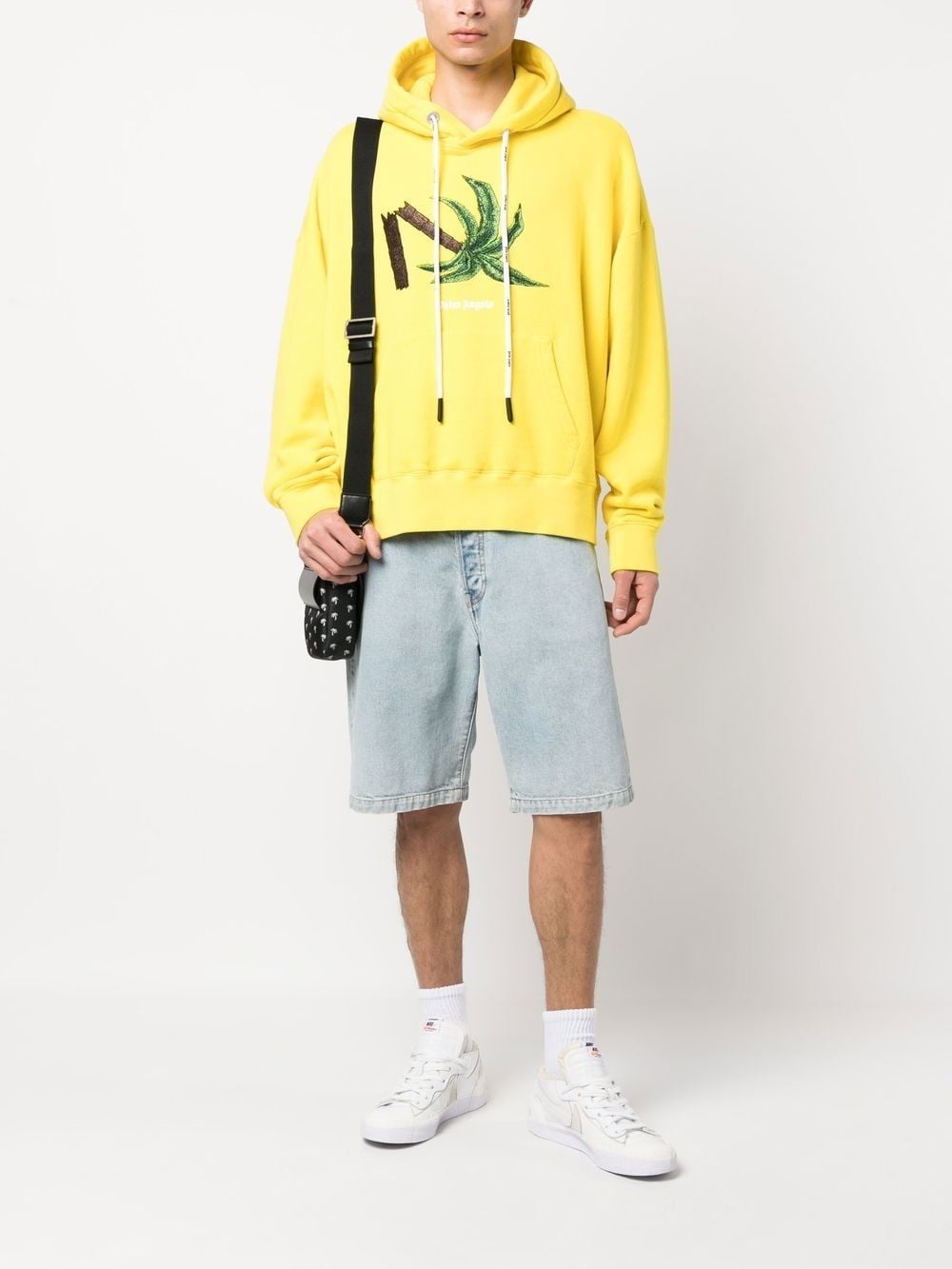 Broken Palm drawstring hoodie - 2