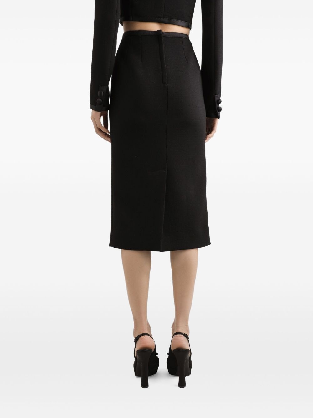 straight midi skirt - 5