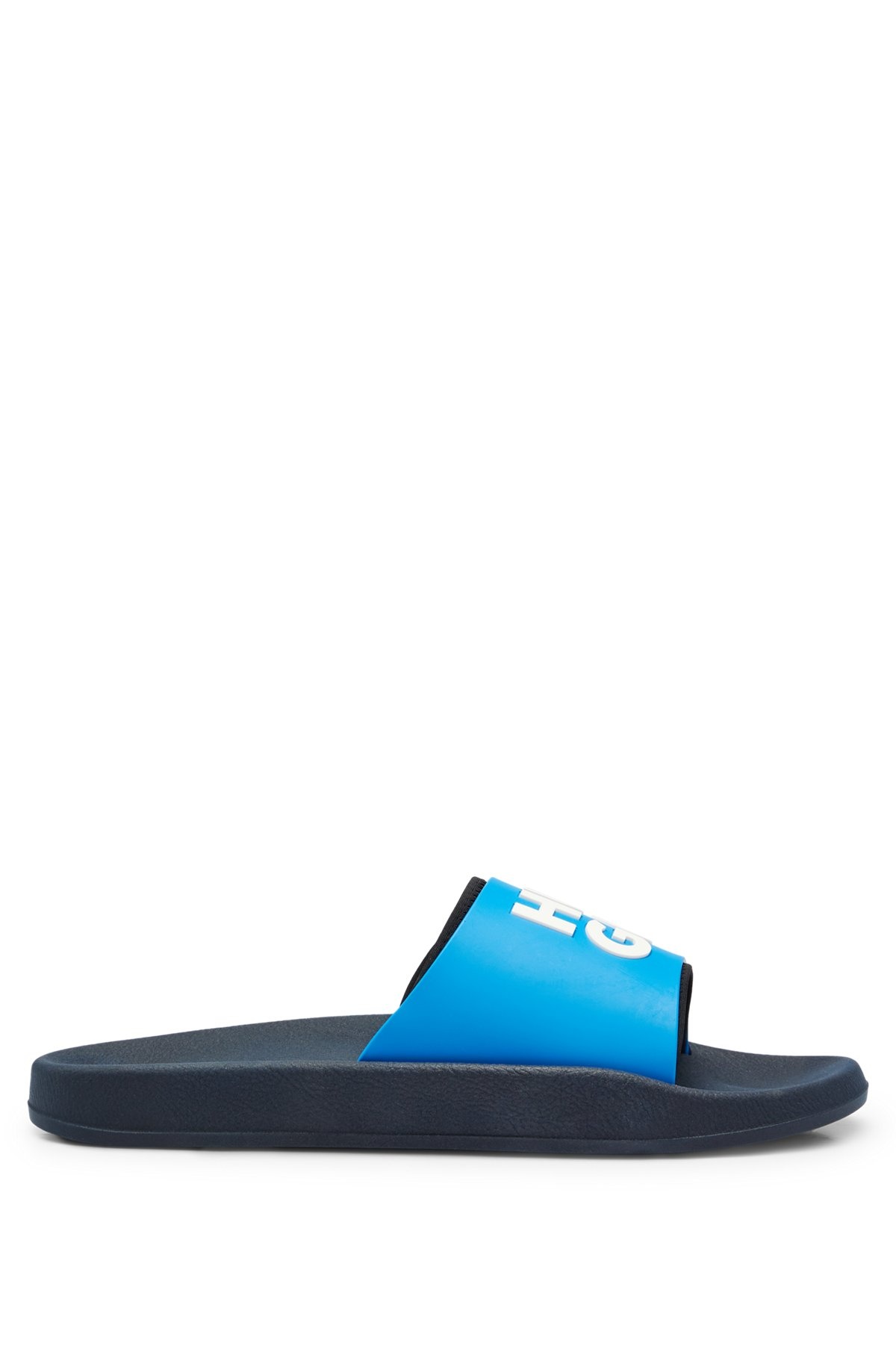 SLIDES WITH LOGO-BRANDED STRAPS - 3