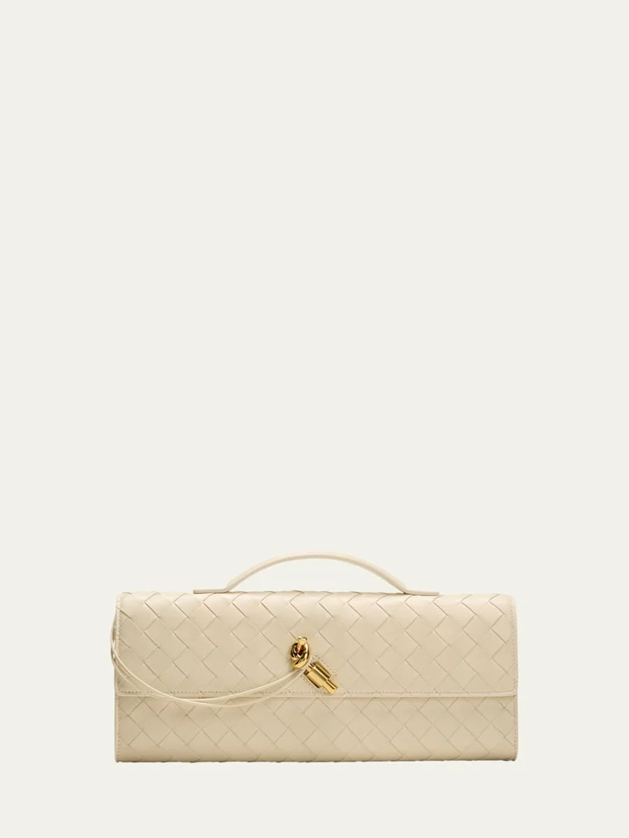 Long Andiamo Clutch Bag with Handle - 1