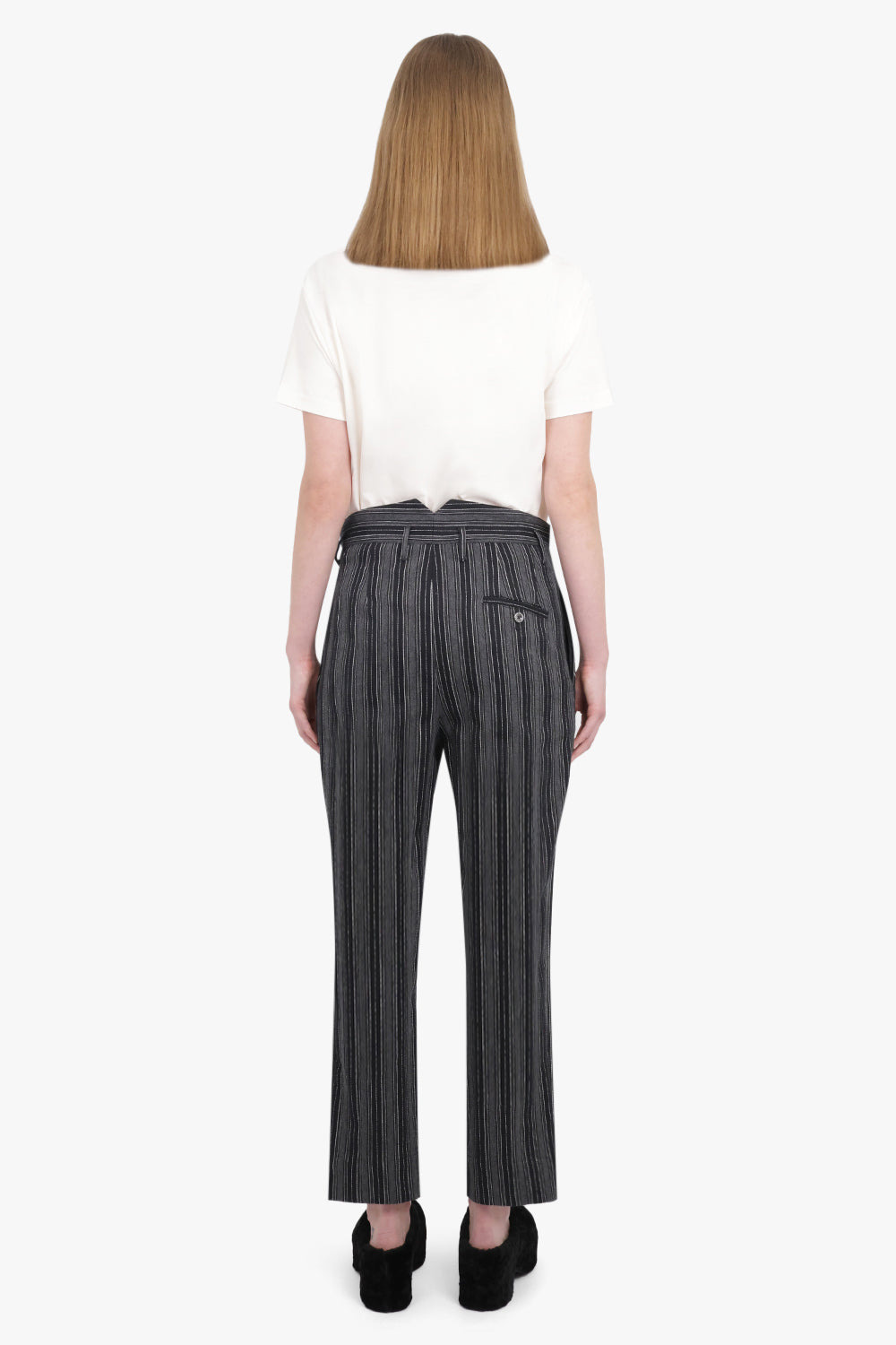 CRUISE STRIPE TROUSER | BLACK/GREY - 5