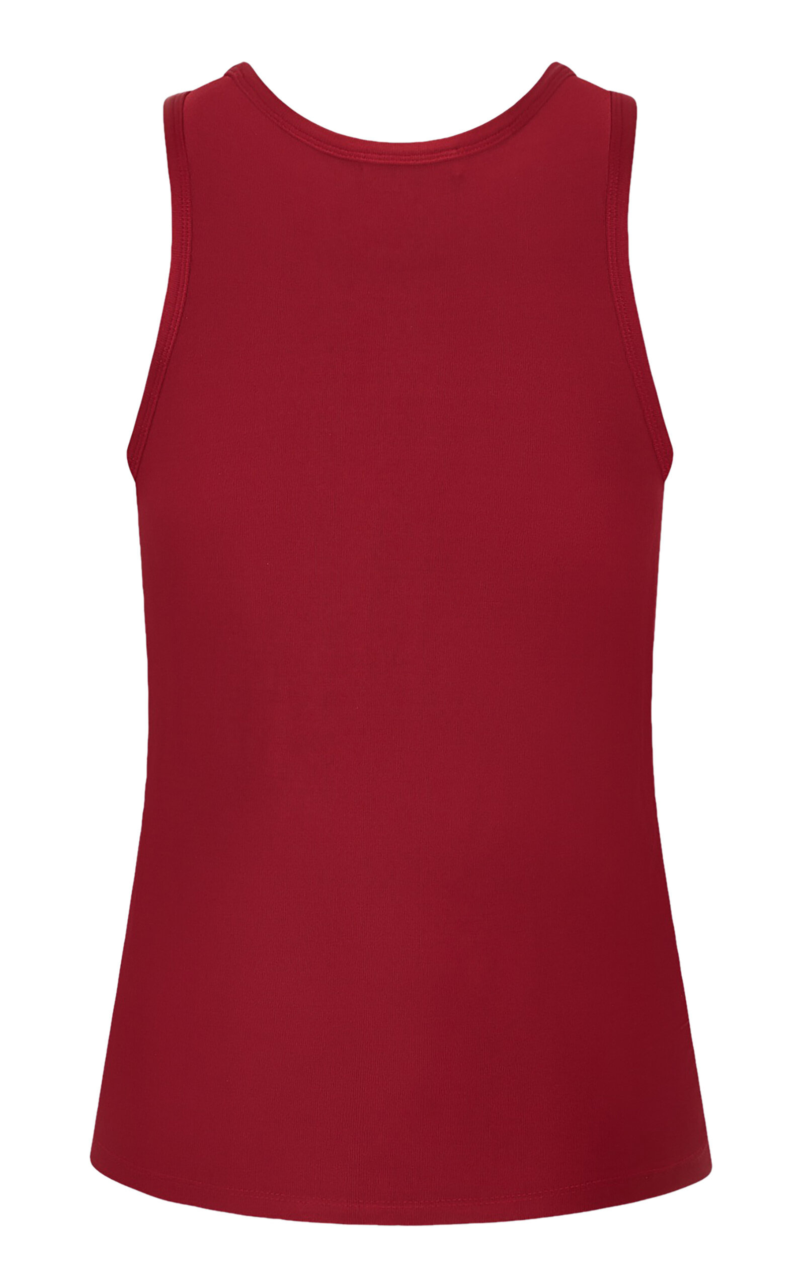 Ring-Detailed Stretch-Satin Top red - 6