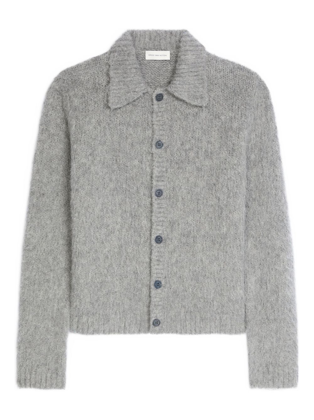 wool-blend cardigan - 1