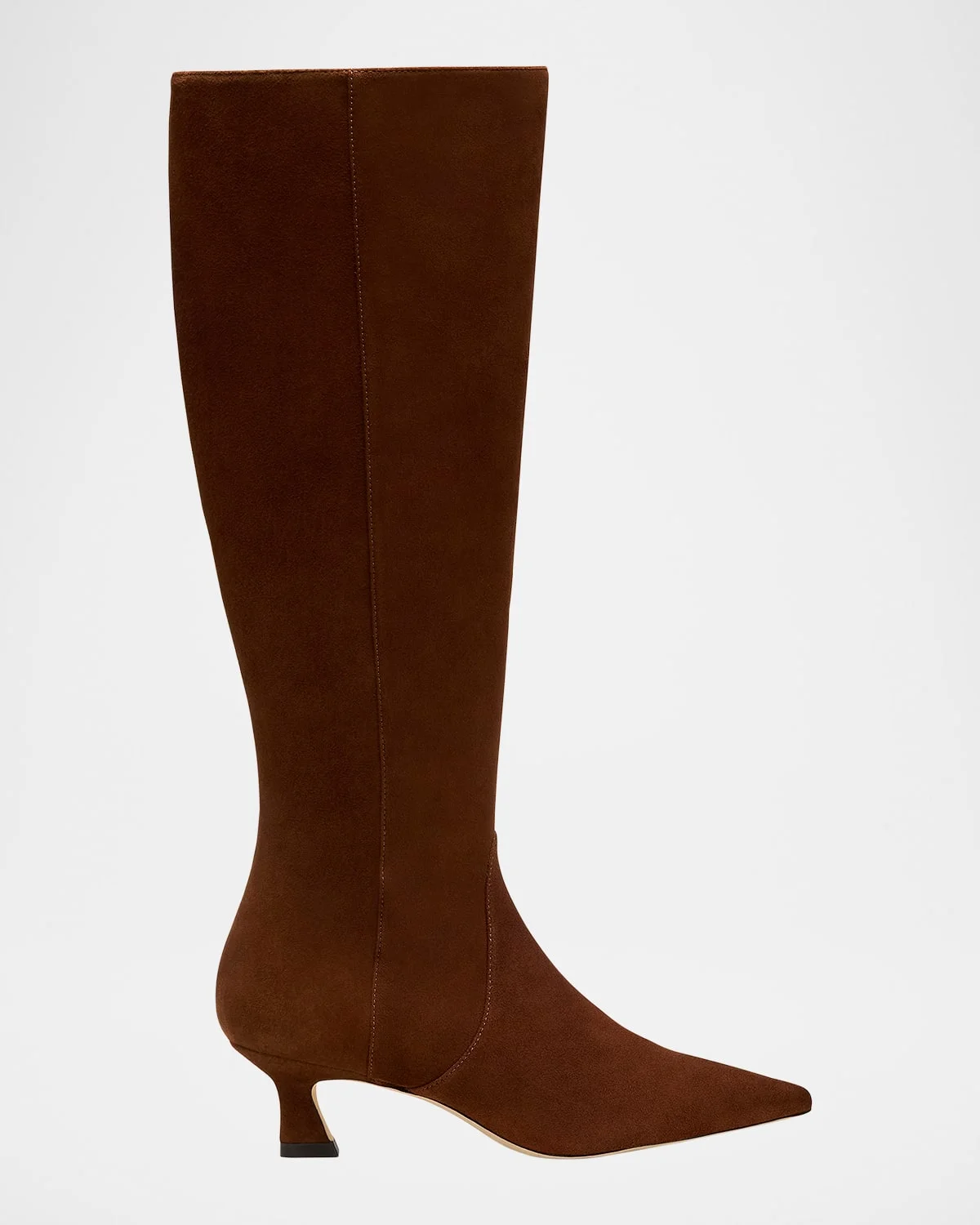 50mm Vinnie Suede Knee-High Boots - 1