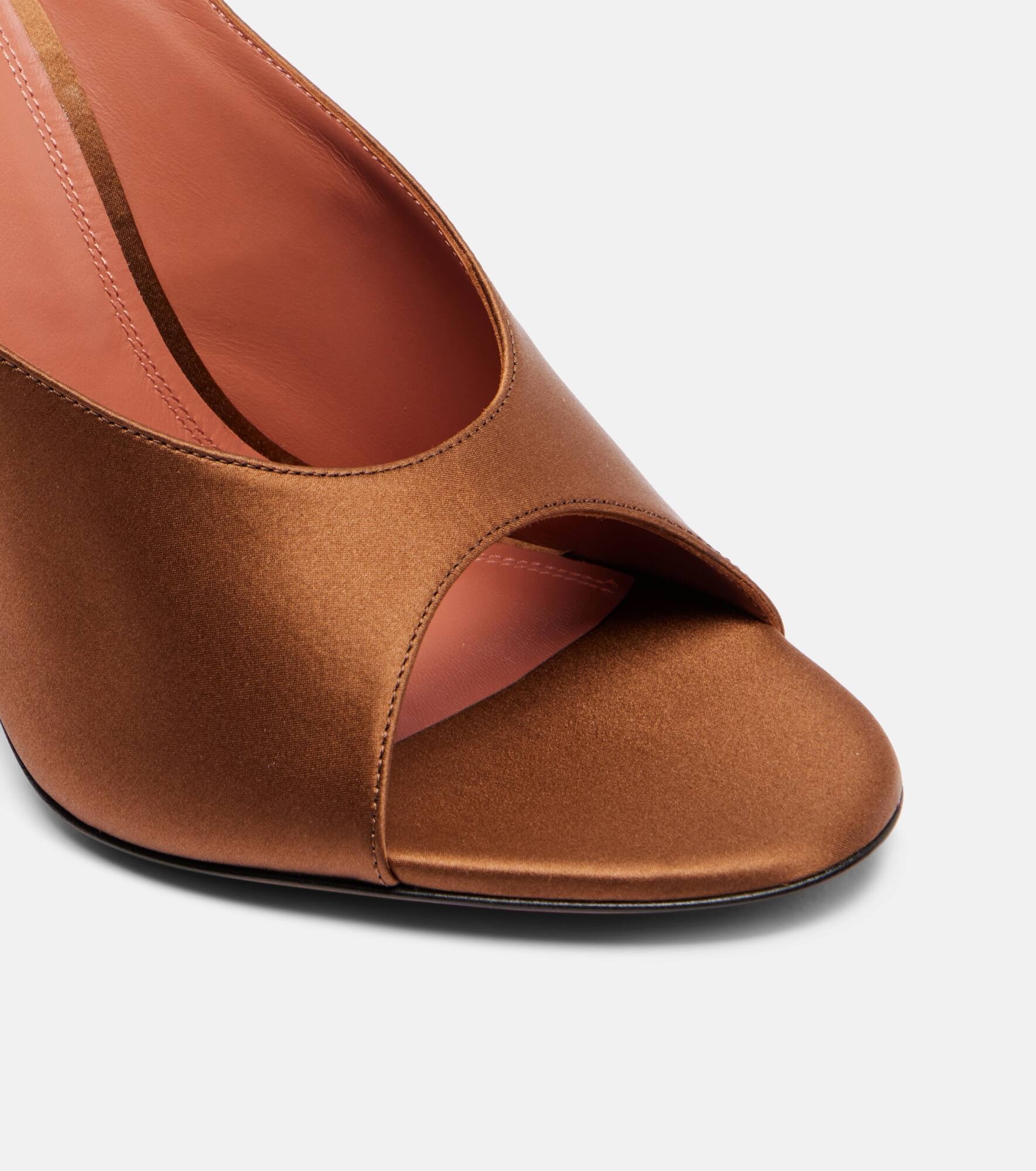 Anok 105 satin mules - 5