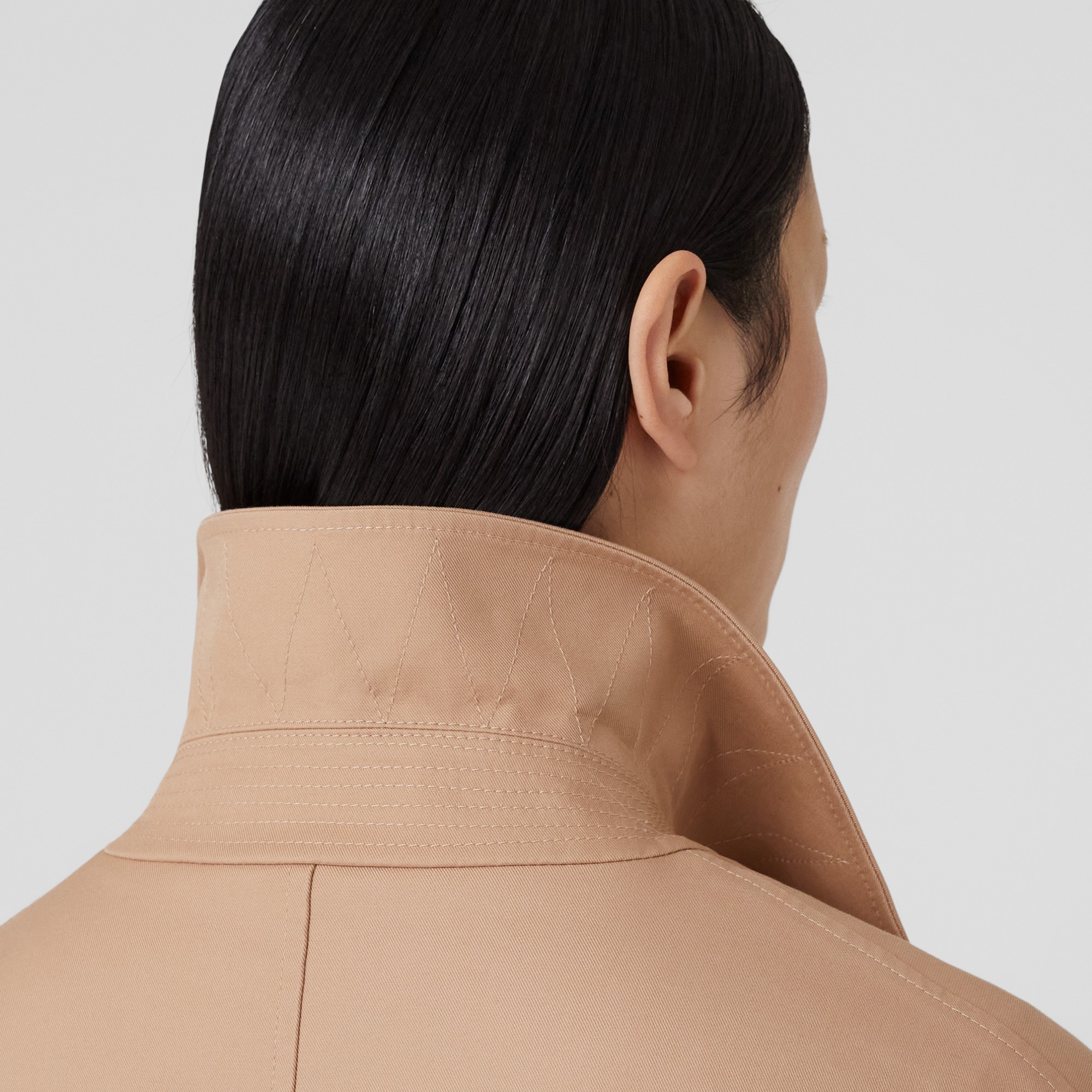 Cotton Gabardine Oversized Field Jacket - 6