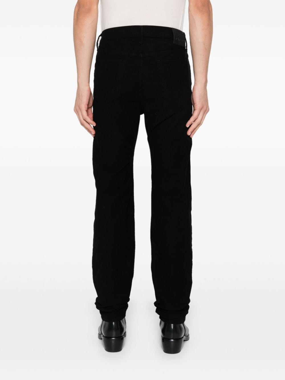 straight-leg trousers - 4