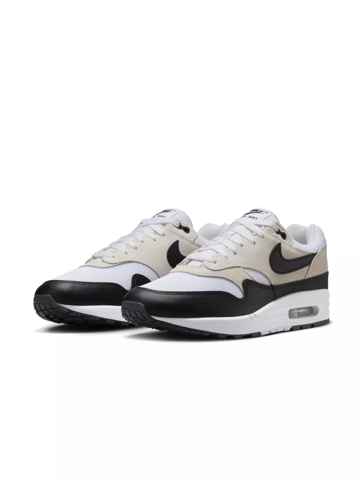 Air Max 1 "White/Summit White/Black" Men's Shoe - 3