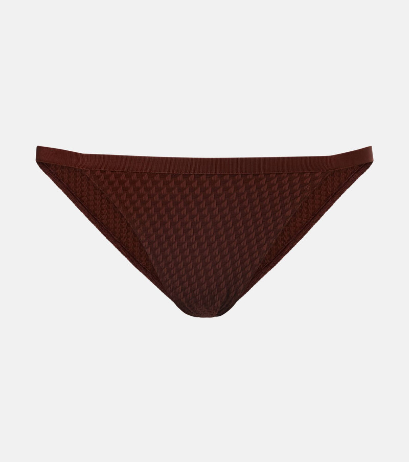 Look jacquard bikini bottoms 1