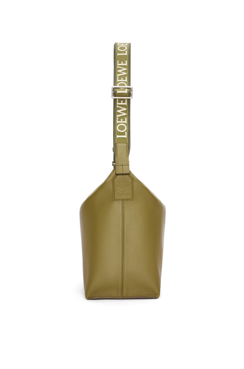 Cubi Crossbody bag in supple smooth calfskin and jacquard 3