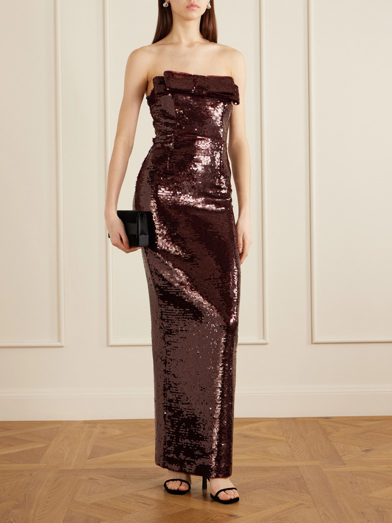 THE NEW ARRIVALS ILKYAZ OZEL Sisu Sequined Gown outlook
