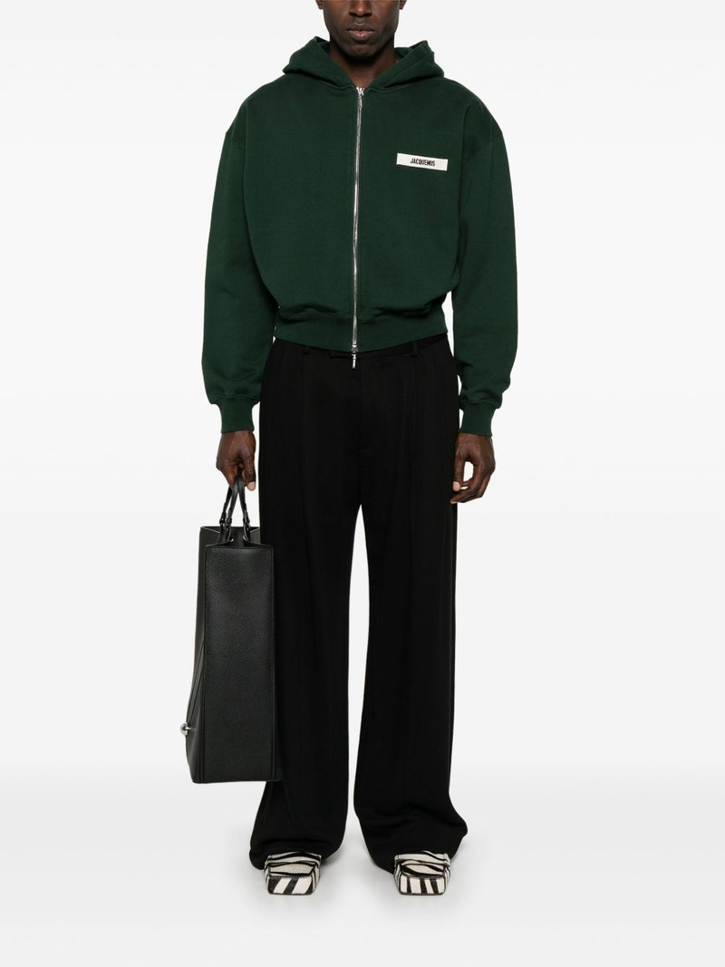 JACQUEMUS Le Hoodie Gros Grain hoodie outlook