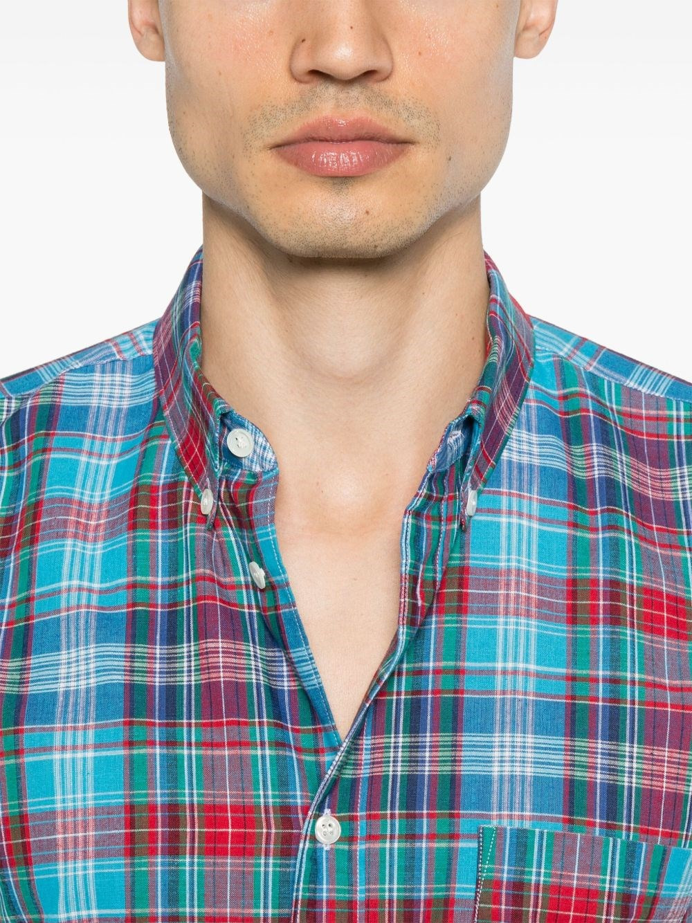 Tartan pattern shirt - 2