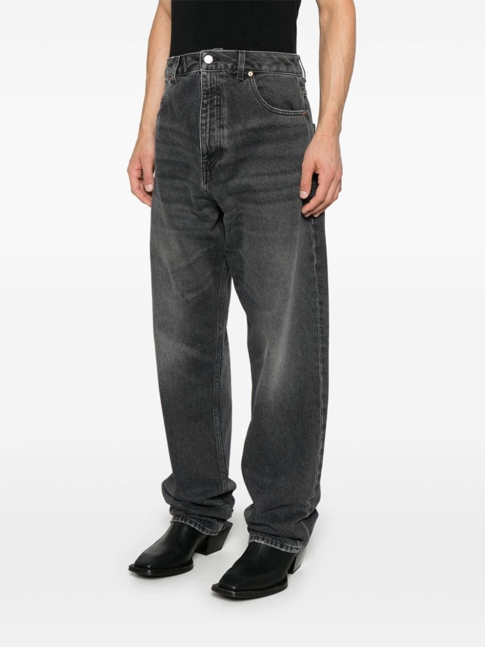 Open Fly jeans - 3
