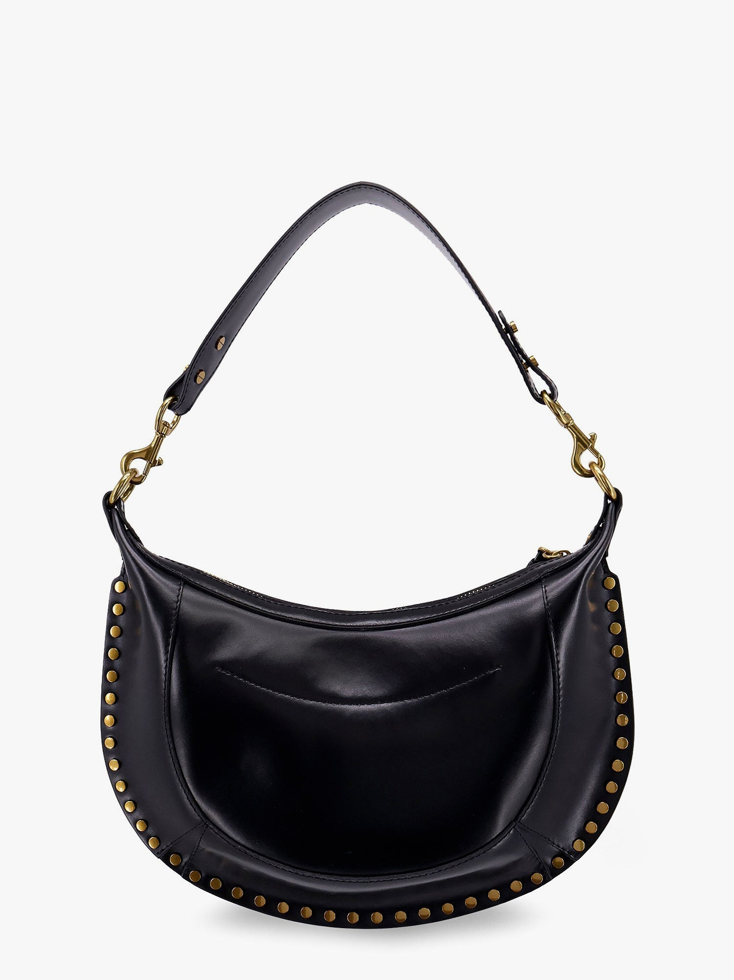 Isabel Marant Leather Shoulder Bag With Metal Details - 2
