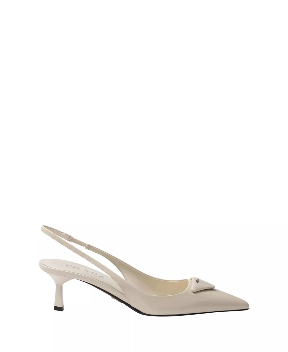 Women's Patent Leather Slingback Pumps - 3