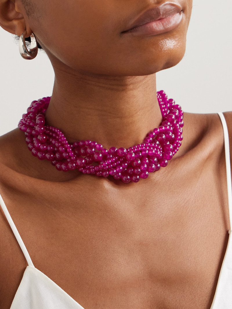 Completedworks Silver-plated Chalcedony Necklace outlook