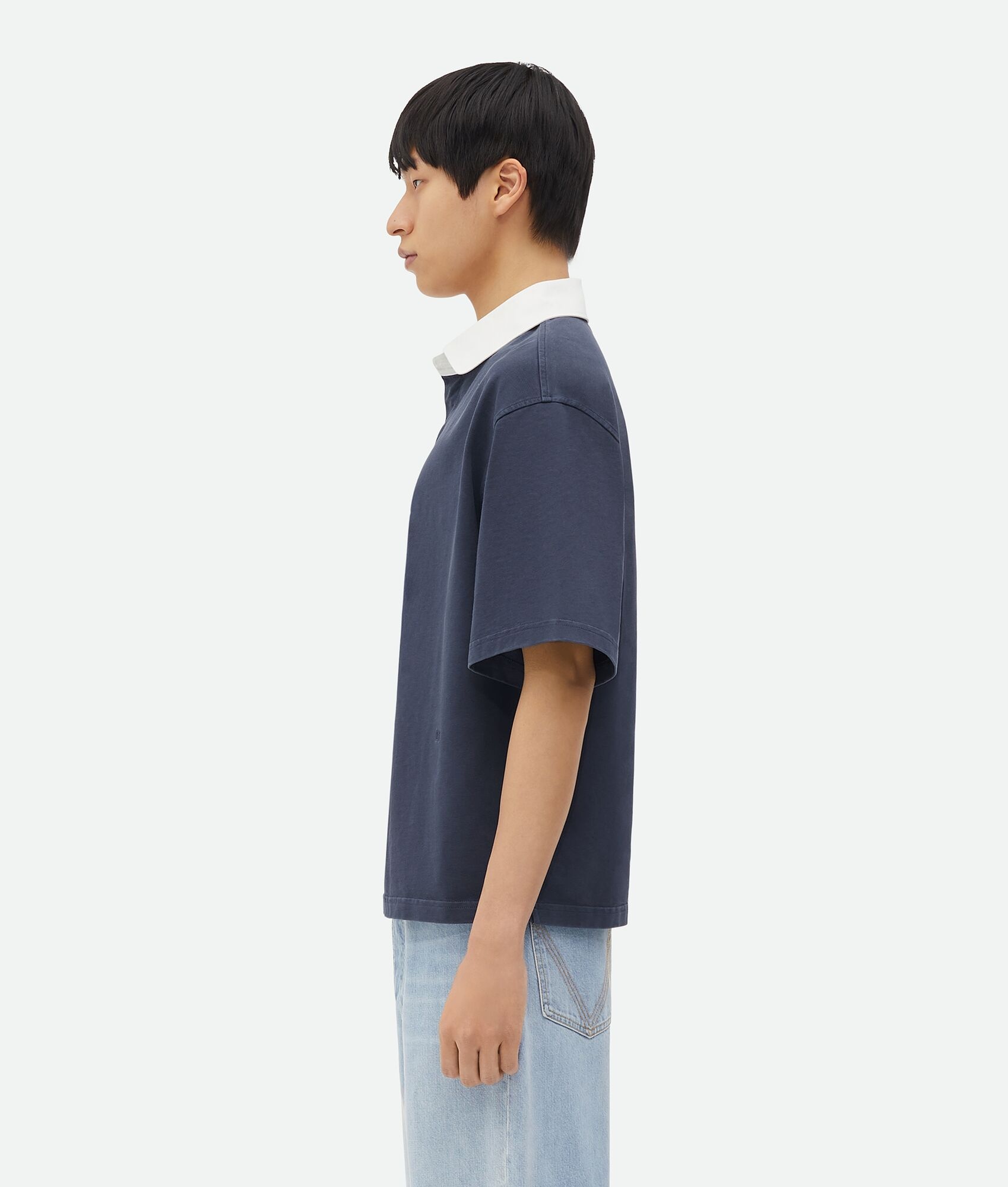 Relaxed Fit Washed-Out Jersey Polo - 2