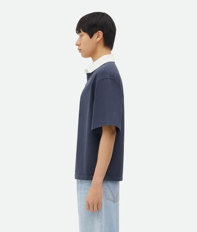 Bottega Veneta Relaxed Fit Washed-Out Jersey Polo outlook