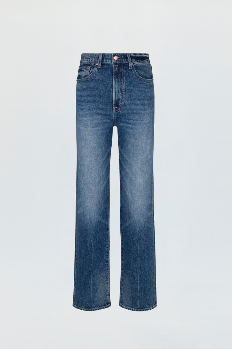 CASSIE SUPER HIGH RISE STRAIGHT JEAN - PALLADIUM 6