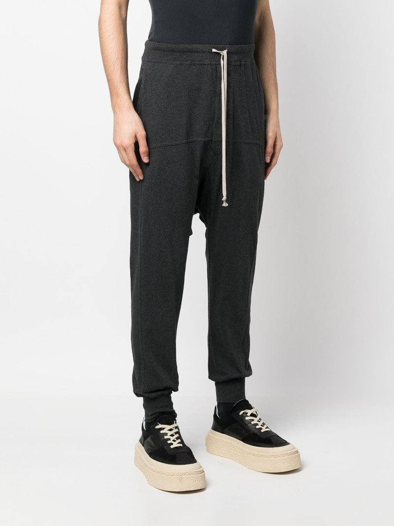 drop-crotch drawstring track pants 3